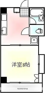 エーブル志度【3階】の間取り