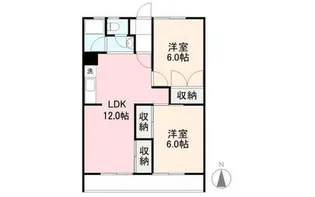 FIRST LUNA【3階】の間取り