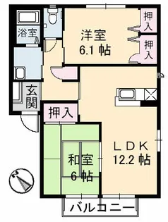パティオ 6【2階】の間取り