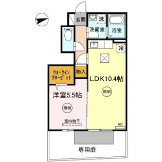 サンクチュアリ【1階】の間取り