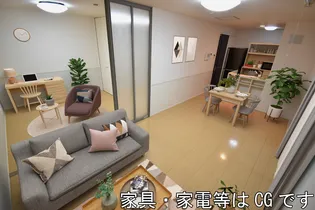 ミレット木太町【2階】の居間