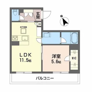 Comodo.TT【1階】の間取り