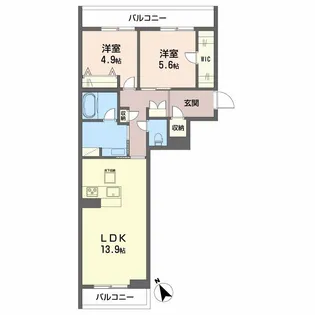 Comodo.TT【1階】の間取り