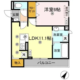 リエートパーク【2階】の間取り