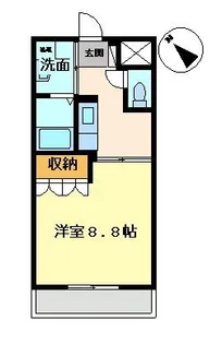 グランシャリオ【1階】の間取り