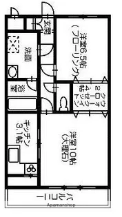 エスペランサーⅠ【3階】の間取り