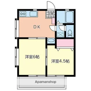 ニューピアパーク【C202号室】の間取り