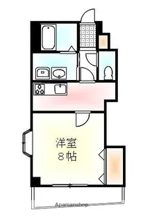 パルメゾン今橋駅前【403号室】の間取り