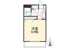 ローテンブルグⅤ【Ⅴ-9号室】の間取り