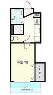 BIGBAN【207号室号室】の間取り