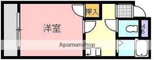 ハイツ福岡【3階】の間取り