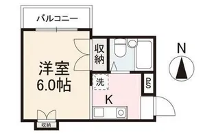 サンハイツ太田【4階】の間取り