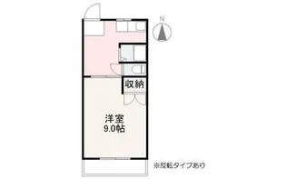 ホームズ1【302号室】の間取り