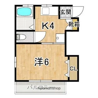 リッチモンド仏生山3【2階】の間取り