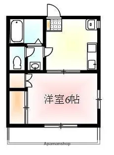 アクシス21【301号室号室】の間取り