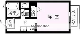 フォブール坂田【1階】の間取り