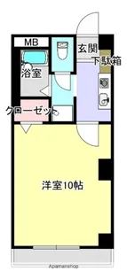 フィネス123【205号室】の間取り