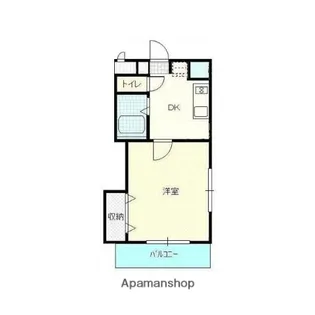 エスポワールⅠ田井【2階】の間取り