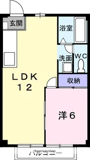 杉山団地ハイツ【1階】の間取り