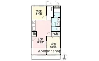 めぞん寺井【2階】の間取り