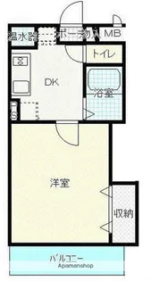 グランドジョラス【303号室】の間取り