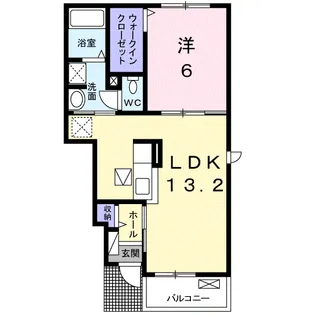 セレーナ・ルーチェ【1階】の間取り