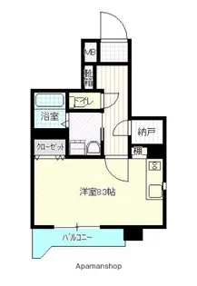 1Kの間取り画像