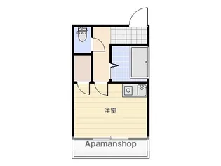 GROW AKANE【301号室】の間取り