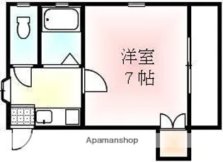 ハイツ高木【101号室】の間取り