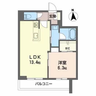 バルビゾン花園【3階】の間取り