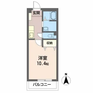 ロータス伏石【3階】の間取り