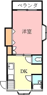 エーブル志度【501号室】の間取り