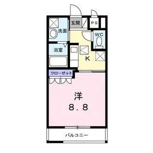 グランシャリオ【1階】の間取り