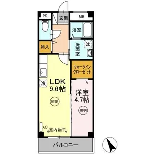リリベール【2階】の間取り