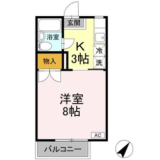 メゾン U【1階】の間取り