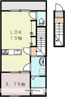 LUMIELE仏生山【202号室】の間取り