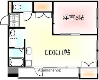 BASE津田【205号室】の間取り