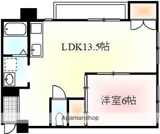 BASE津田【203号室】の間取り