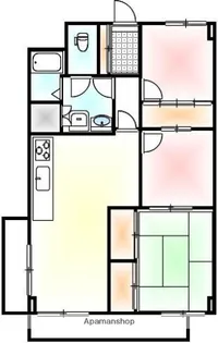 青葉台マンション【802号室】の間取り