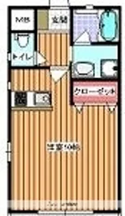 サクシードU【103号室】の間取り
