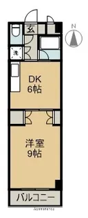 第7水野マンション【6階】の間取り