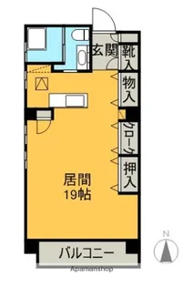 ザ・グローバル・タワー【2階】の間取り