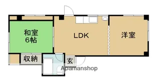 水主ビル【4階】の間取り