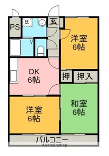 F.K2【2階】の間取り