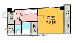 ウェストベルジュ【2階】の間取り