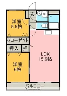 アロム藤【2階】の間取り