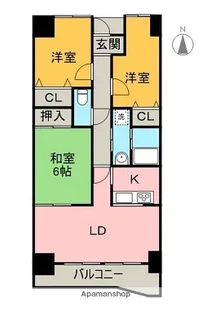 アイビー館【2階】の間取り