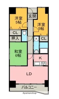 アイビー館【1階】の間取り