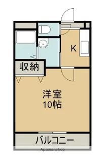 マリベール土橋【3階】の間取り