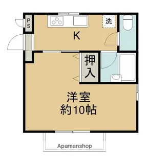 メゾンT&K【3階】の間取り